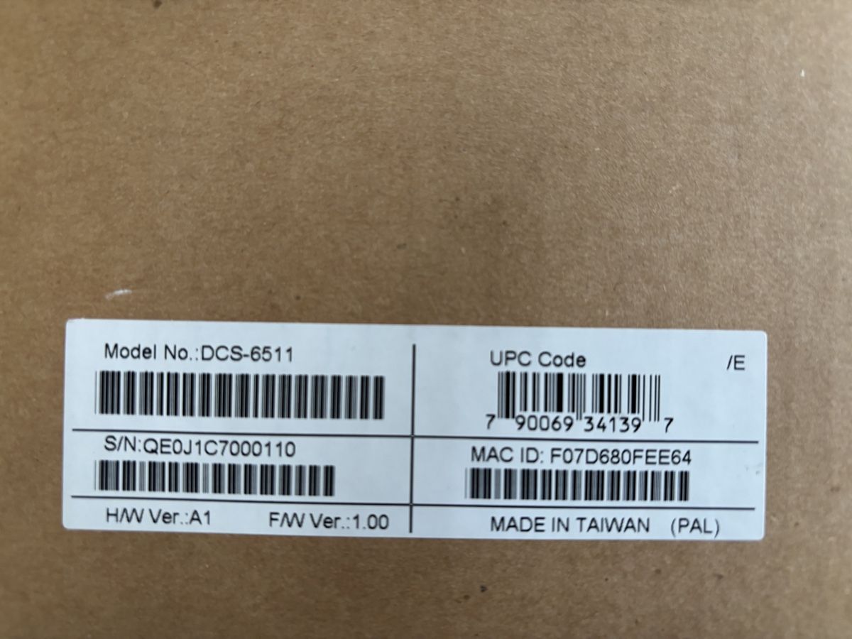 Dlink Alarmanlagen: Netzwerkkamera D-Link DCS-6511 – Neu (gemäss Beschreibung) aus Jona von WaJaggi 1