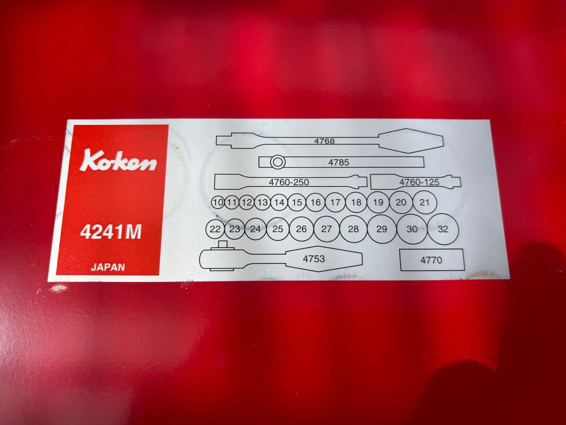 Tutti gli attrezzi: Steckschlüssel-Set von Koken – Usato da Dietikon venduto da Katrin29 2