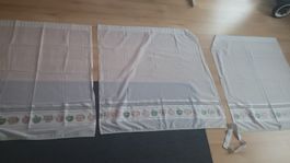 Set mit 3 Vorhängen