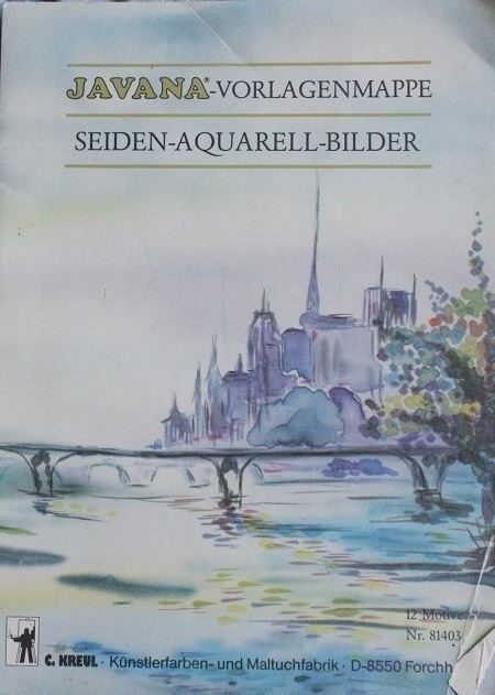 Kit bricolage: Javana Vorlagemappe Aquarell-Bilder – Usato da Schlatt TG venduto da annesbuecher
