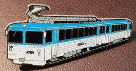 R875 - Schmid Müller SWISS Made Design Pin   RIGI  Bahnen