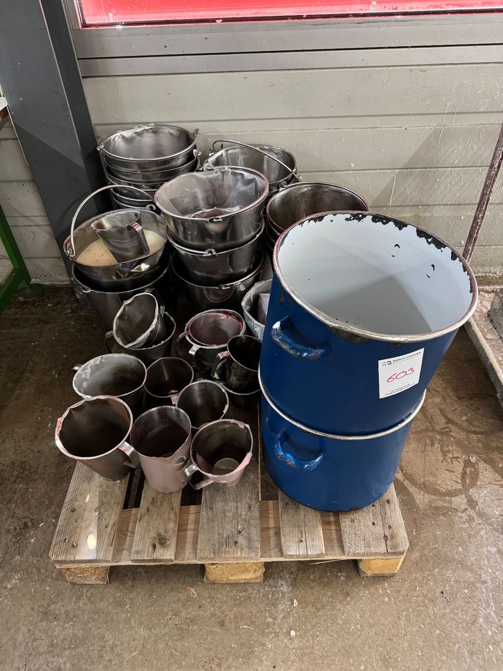 Tutte le macchine: 603 Posten Eimer aus Liquidation – Usato da Derendingen venduto da Meisterstuecke