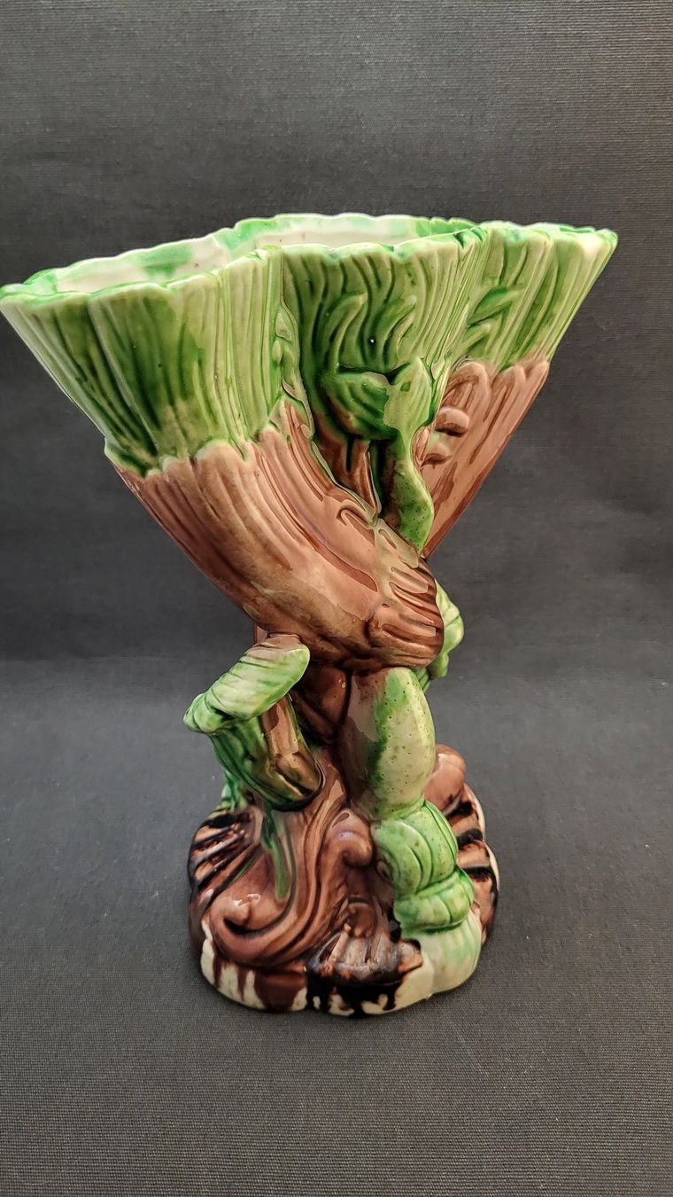Vasen & Gefässe: Keramik-Vase MAJOLICA – Gebraucht aus Basel von spinne02 3