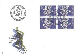FDC Viererblock 1986