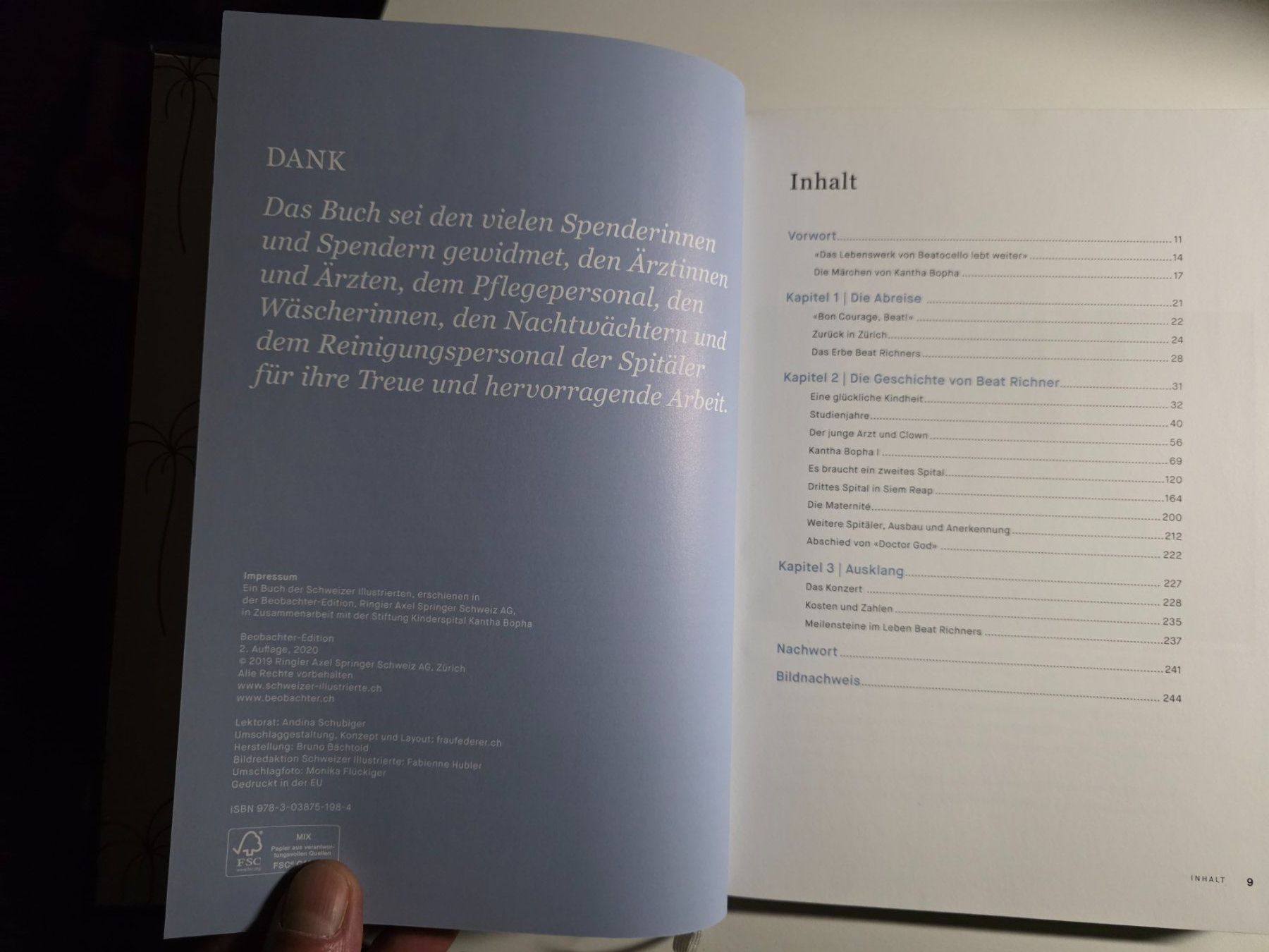 Libri: Dr. Beat Richner von Peter Rothenbühler - 2020 – Usato da Walterswil BE venduto da Lonitti 7