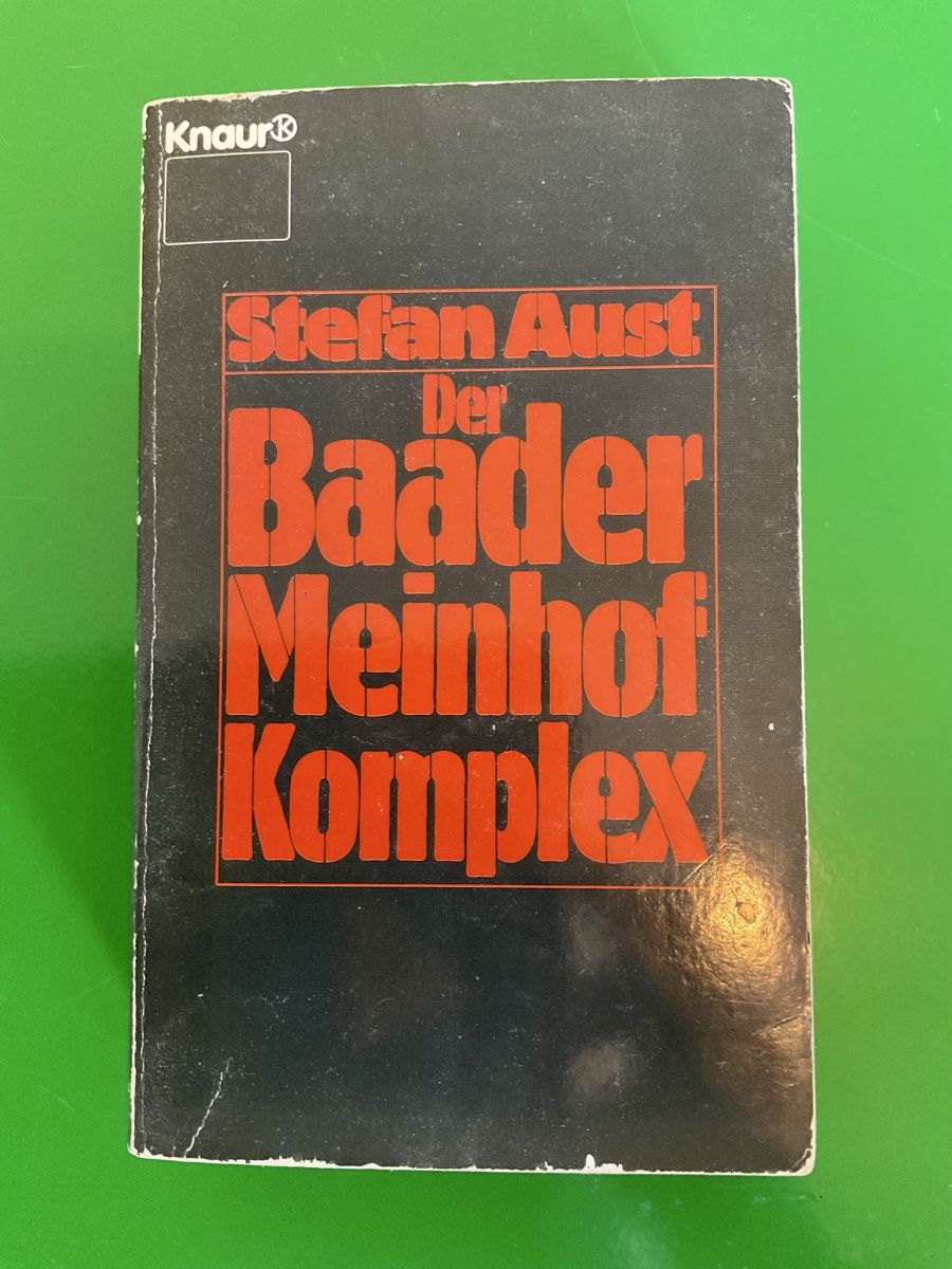 Bücher: Stefan Aust - Der Baader Meinhof Komplex, Knauer Verlag – Gebraucht aus schlieren von euphemismus_1