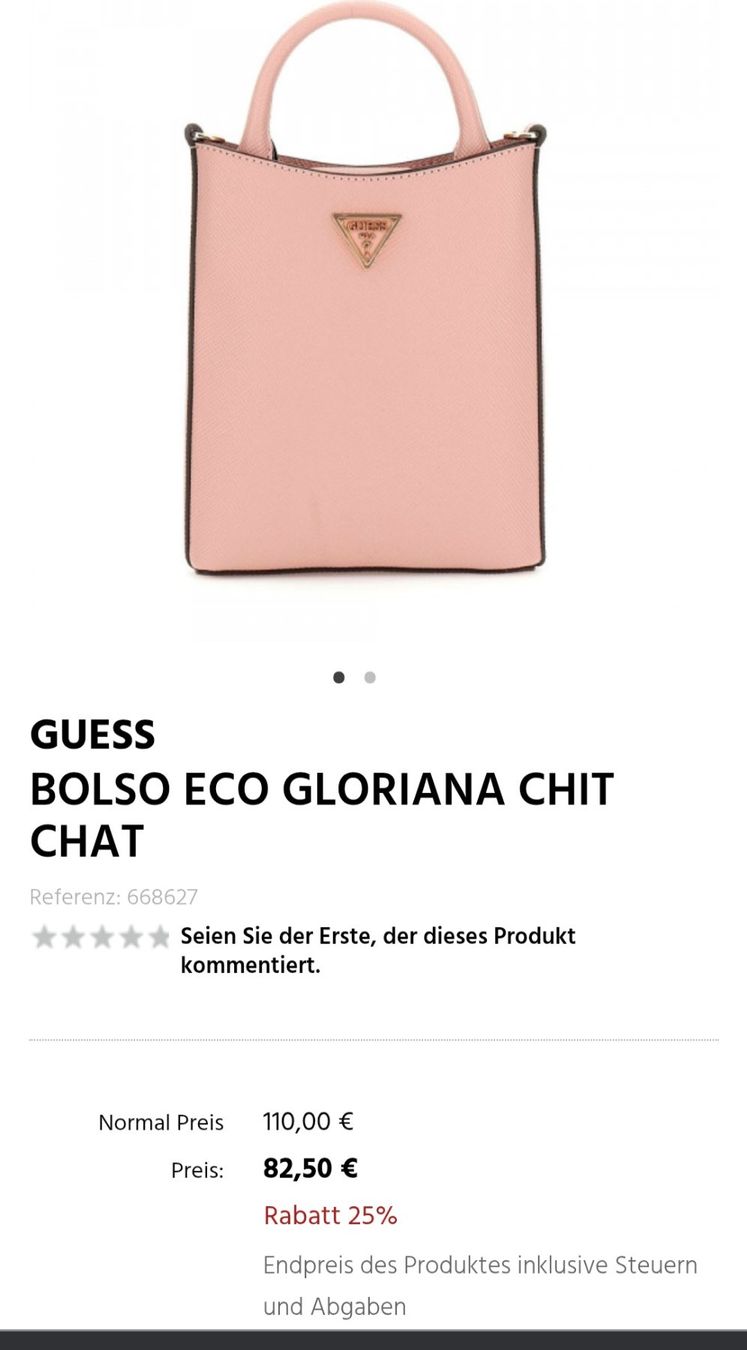 Guess Borse da donna: Guess Handtasche Neu und Originalverpack – Nuovo e nell'imballaggio originale da Arth venduto da sendi03 5