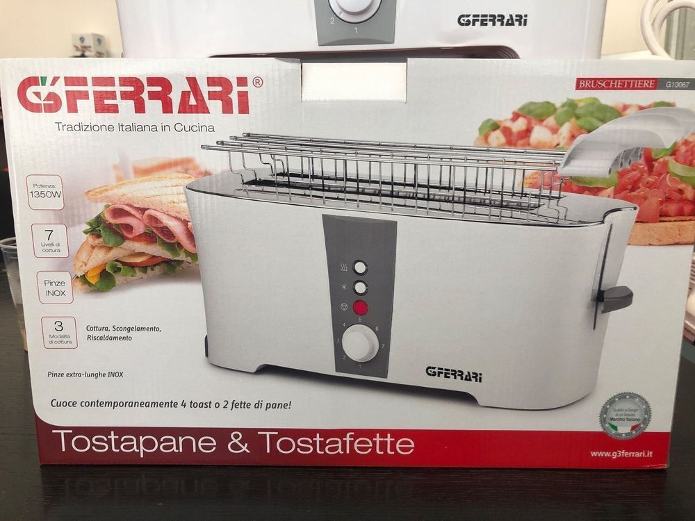 Übergrosser Toaster G3 Ferrari weiss Kaufen auf Ricardo