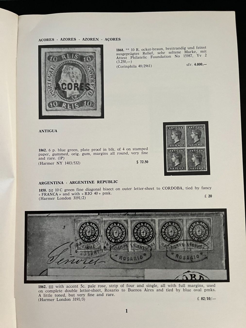 Alle Briefmarken: Briefmarken les Classiques seltene Objekte 1840-1870 – Gebraucht aus Mumpf von dadaboygugulini 6