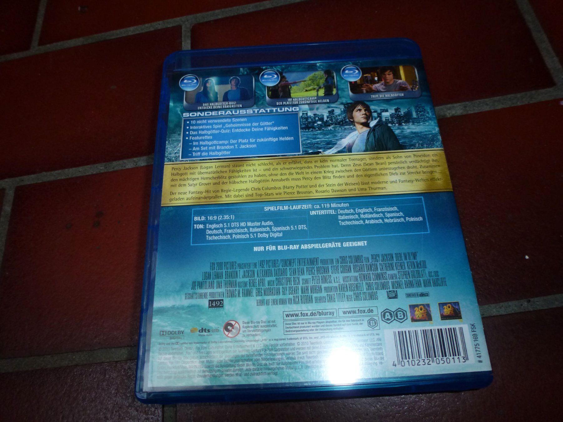 Tutti i DVDs: Percy Jackson - Diebe im Olymp BLU-RAY – Usato da Olten venduto da Disc-Verkauf 2