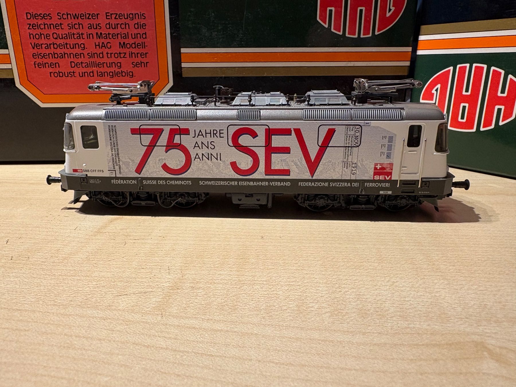 Hag Modellini di ferrovie: Hag 088 420 SEV !!Lire le descriptif !! – Nuovo e nell'imballaggio originale da Corcelles Payerne venduto da Pierre66