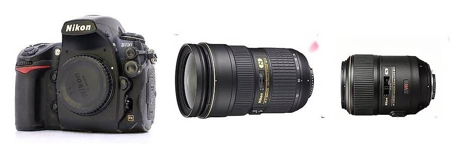 Nikon Fotocamera: Nikon D 700 avec 2 objectifs – Usato da Yvorne venduto da La6 3
