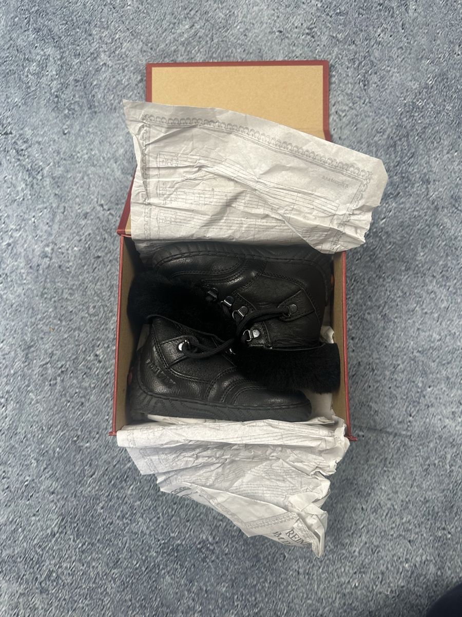 Pom d'Api Schuhe für Jungen: Pom d'Api Winterstiefel, Schwarz, Top Zustand! – Neu und originalverpackt aus Luzern von kim221080 4