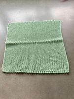 ABWASCHLAPPEN GESTRICKT - mintgrün - NEU