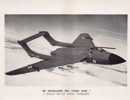 De Havilland Sea Vixen FAW I - 2 Rolls Royce Avon Turbojets