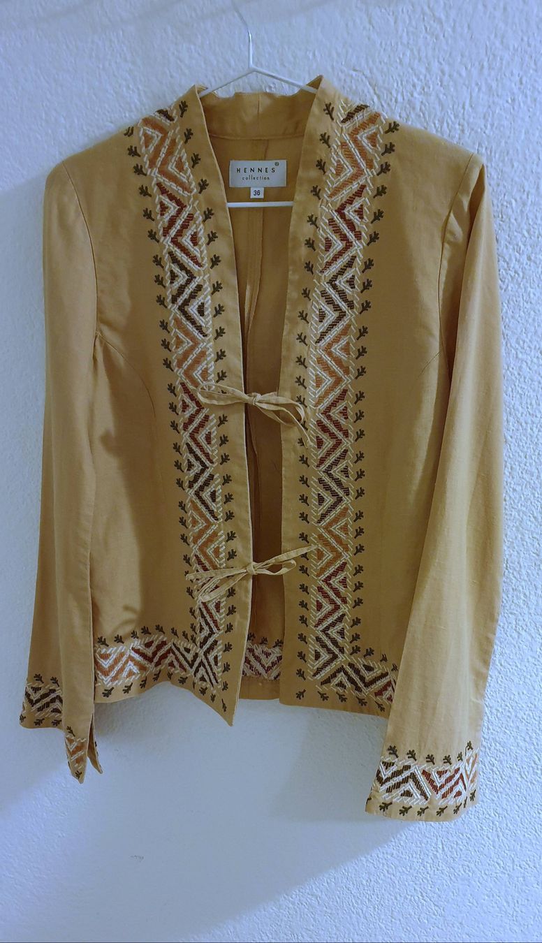 H&M Giacche: Leinen Jacke – Nuovo (secondo la descrizione) da Zürich venduto da ptanyela
