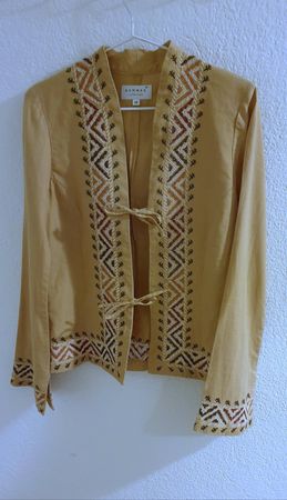 Leinen Jacke