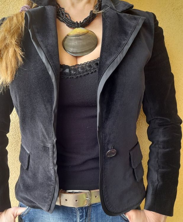Lauren Ralph Lauren | Blazer Gair velluto nero - lemlò