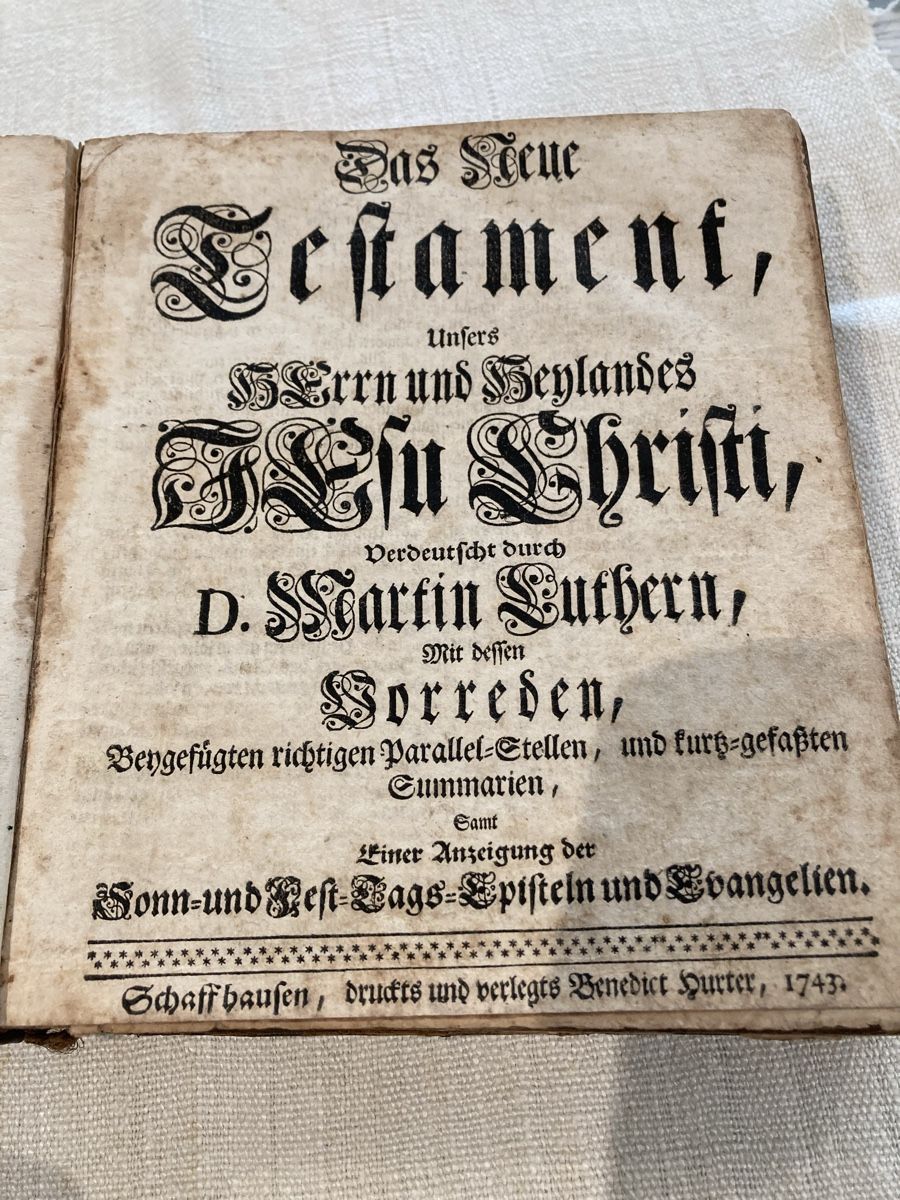 Livres: Antike Bibel – D'occasion à Wettingen par lalla21 1