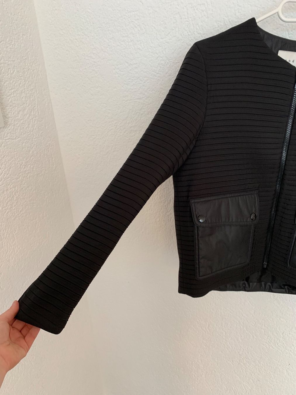 Sandro Giacche: Sandro Paris Jacke schwarz Gr. 36 / S – Usato da Fislisbach venduto da KolibriSecondhand 6