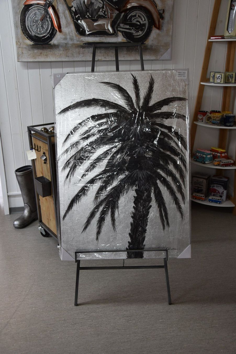Dipinti: Oelbild Palme – Nuovo e nell'imballaggio originale da Menziken venduto da kadasa