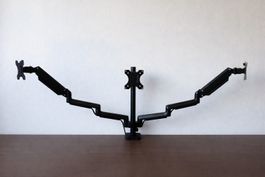 Fellowes Bras de moniteur triple de la série Platinum
