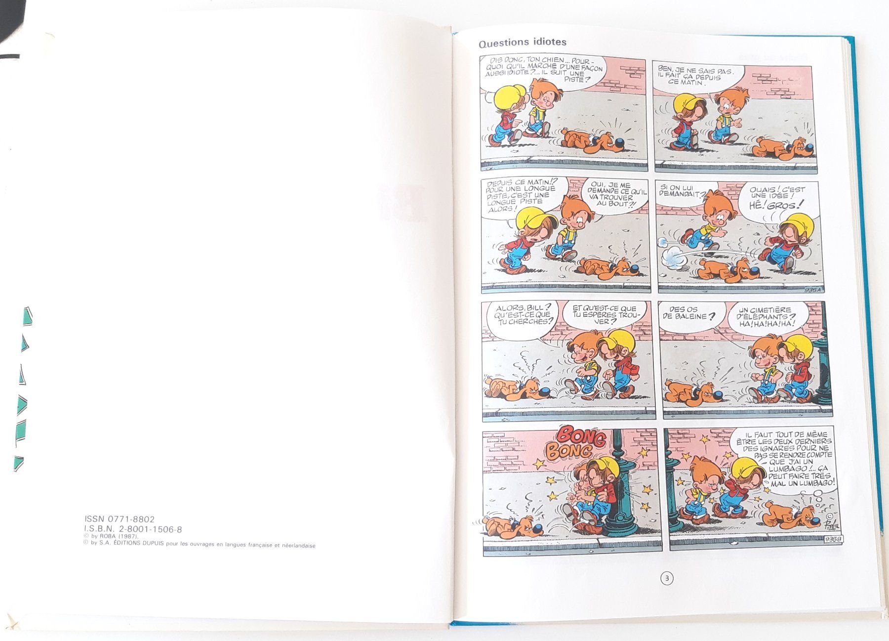 Comics: Boule & Bill - Billets de Bill – Gebraucht aus Savagnier von Marderuth 1