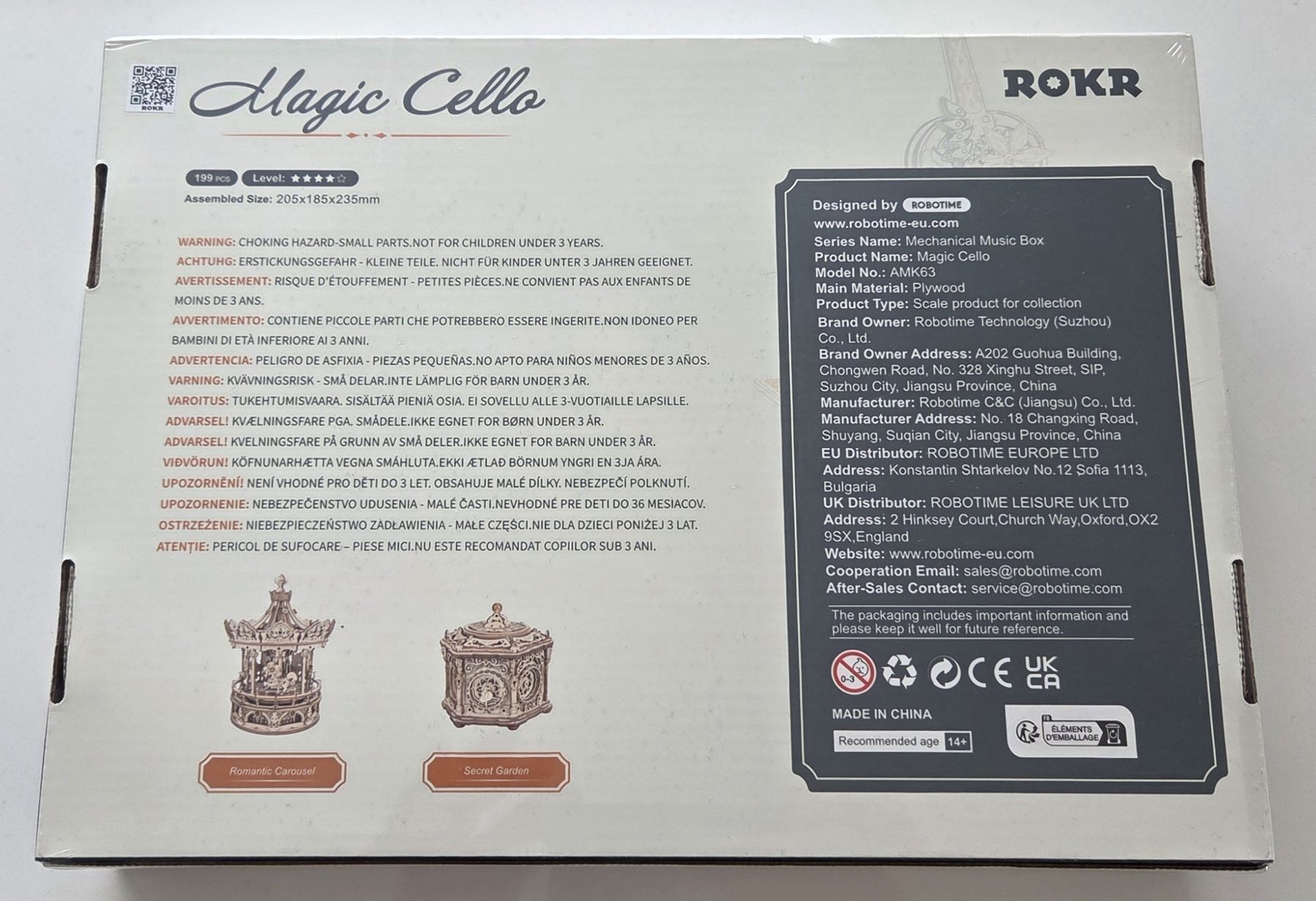 Kit di costruzioni: Magic Cello MAGICHOLZ in OVP – Nuovo e nell'imballaggio originale da Zufikon venduto da lakotassu 1