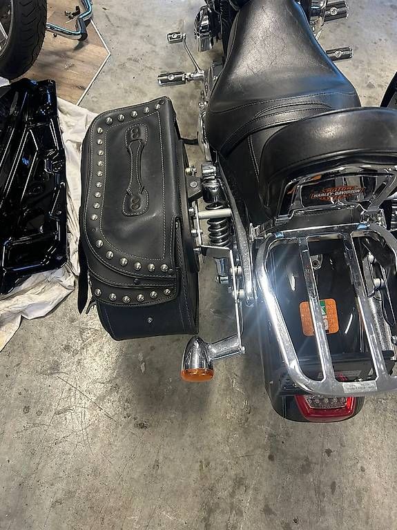 Valigie: Hepco & Becker Big Buffalo C-Bow Leder, Seitentaschen – Usato da Zürich venduto da 2-m. 3