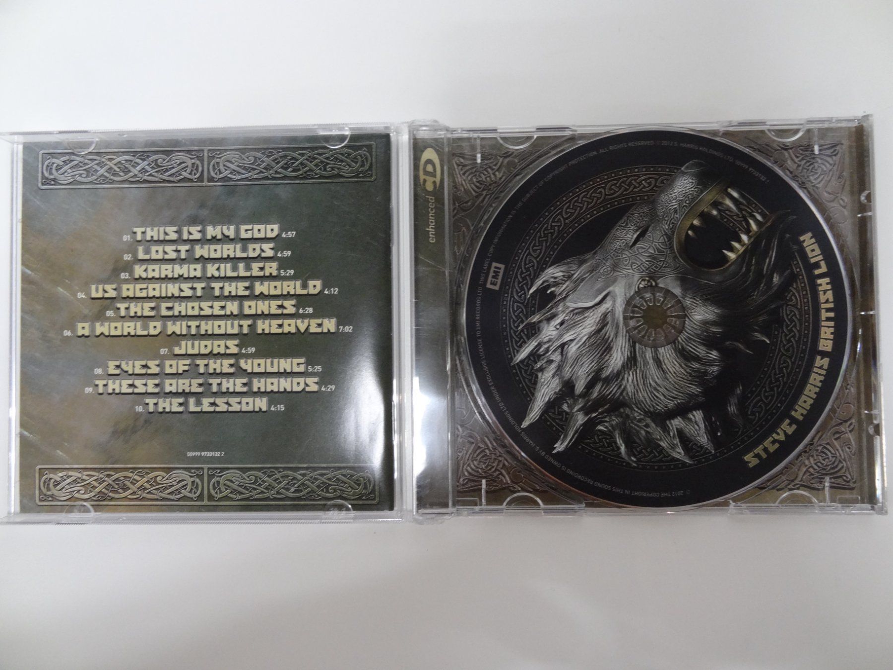 CDs: Steve Harris - British Lion CD, neuwertig – Gebraucht aus luzern von musicandart 2