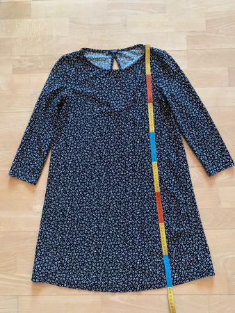 MANGO Damen Kleid, Gr. XS, Schwarz/Weiss