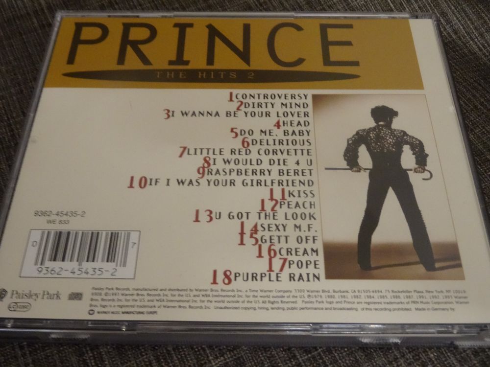Prince - The Hits 2 CD (Gebraucht) in Olten für CHF 4 – mit Lieferung ...