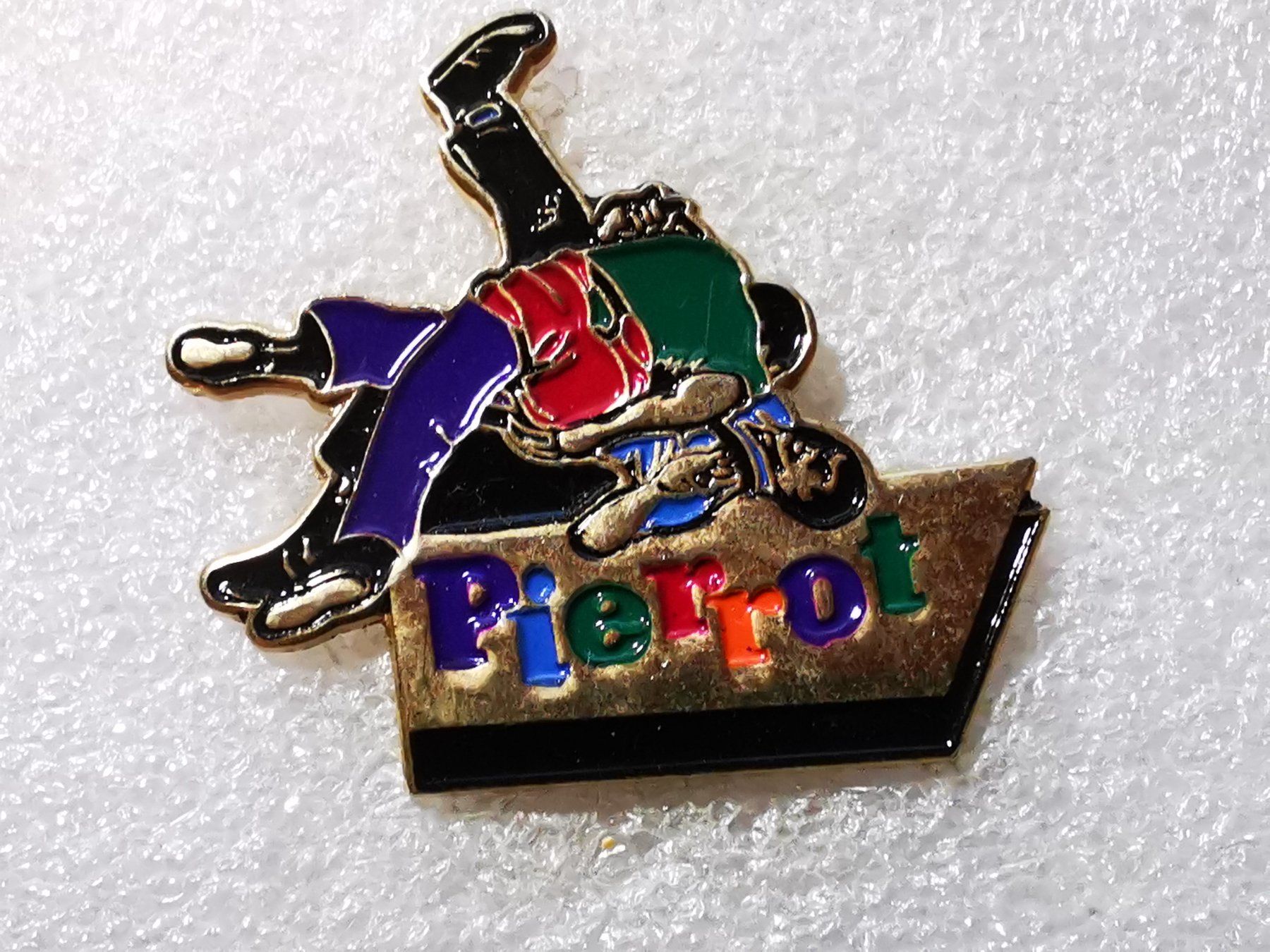 Placchette & Badge: Ansteckpin 52: Pierrot – Usato da Oppligen venduto da Pin-Fall-Shop