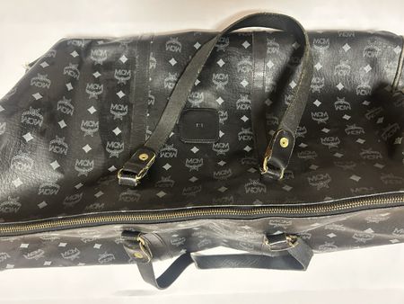 MCM Vintage Reisetasche / Weekender schwarz – 80er/90er Jahr