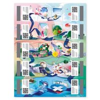 Swiss Crypto-Stamp 2.0 ** Postfrisch ID Set 1-10 mit NFT