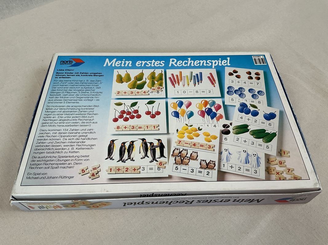 Giochi: NORIS Mein erstes Rechenspiel – Usato da Richterswil venduto da Restwert_Richterswil 8
