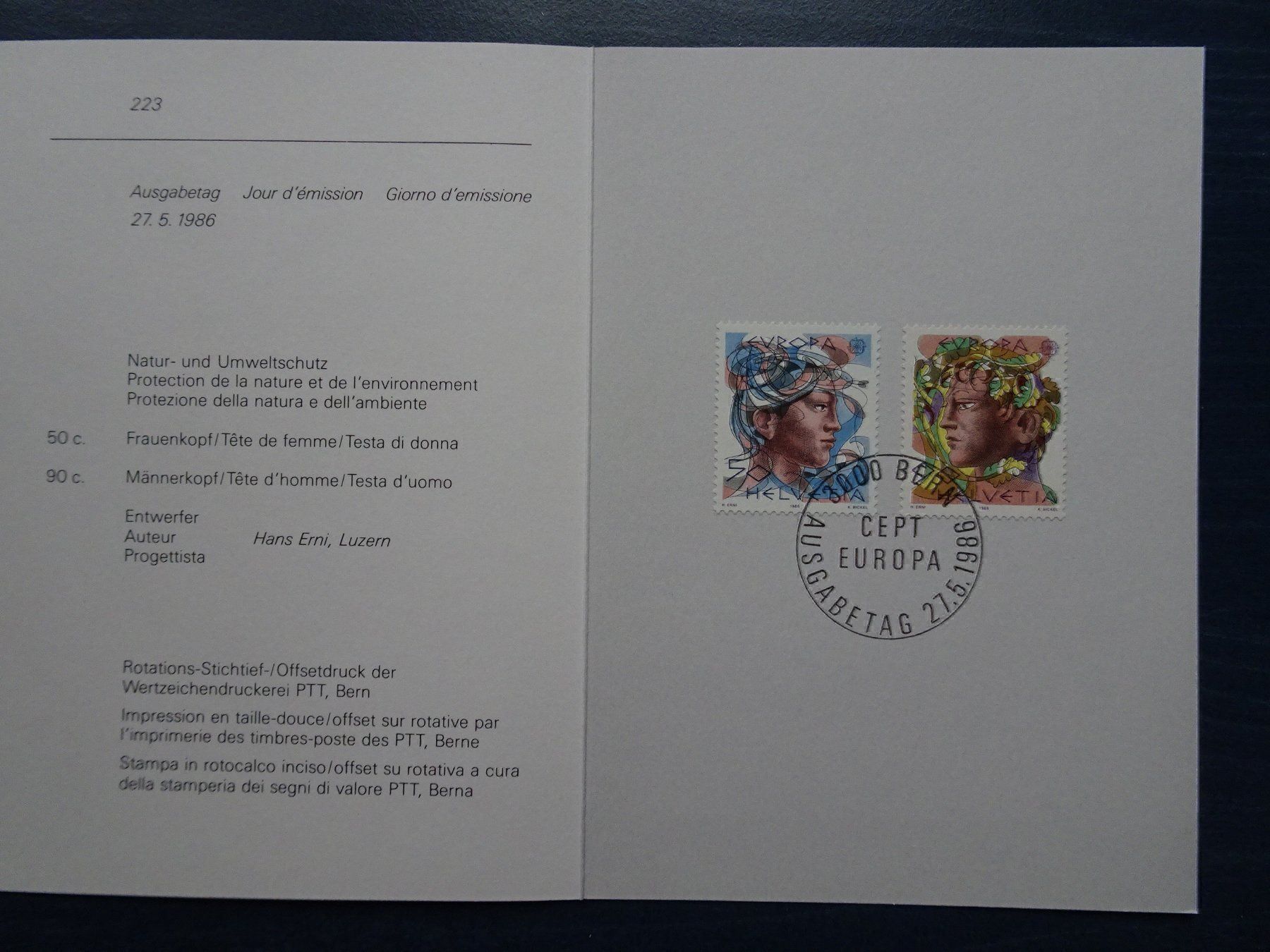 Alle Briefmarken: 1986 – Neu (gemäss Beschreibung) aus Aadorf von Chnorli-Furz 1