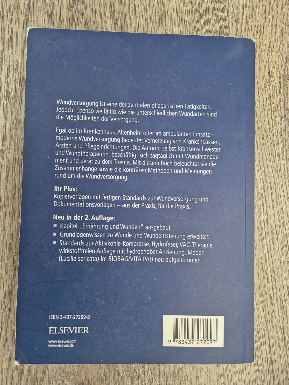 Libri: Moderne Wundversorgung - 2. Auflage – Usato da Eglisau venduto da nicij79 1