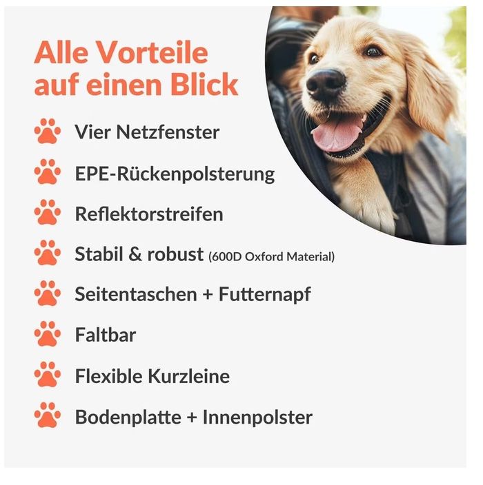 Zaini: Cadoca Haustier Rucksack, neuwertig. – Nuovo (secondo la descrizione) da Adligenswil venduto da camaie76 5