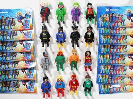 ÜEI PLAYMOBIL DC SUPERHELDEN 16 Minifiguren Set - KOMPLETT!