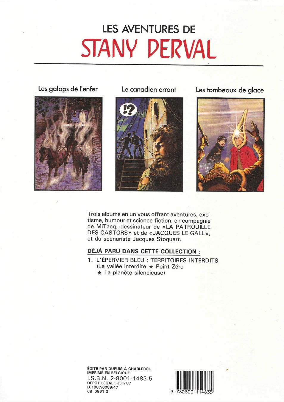 Fumetti: STANY DERVAL  -  AVENTURES A LA UNE – Usato da Bex venduto da Giorgiob 1