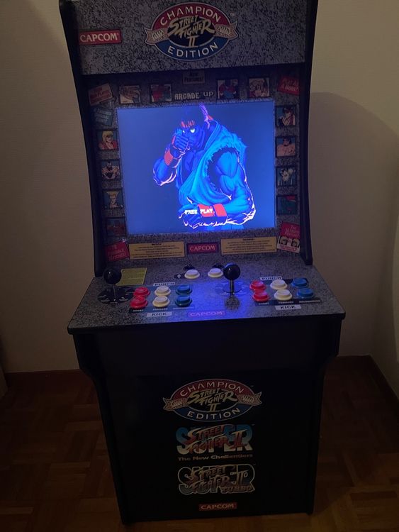 LZYCH Console De Jeux Rétro 23 Jeux Intégrés – Double Alimentation – Rétroéclairage Bleu Réglable – Cadeau Nostalgique (rouge)