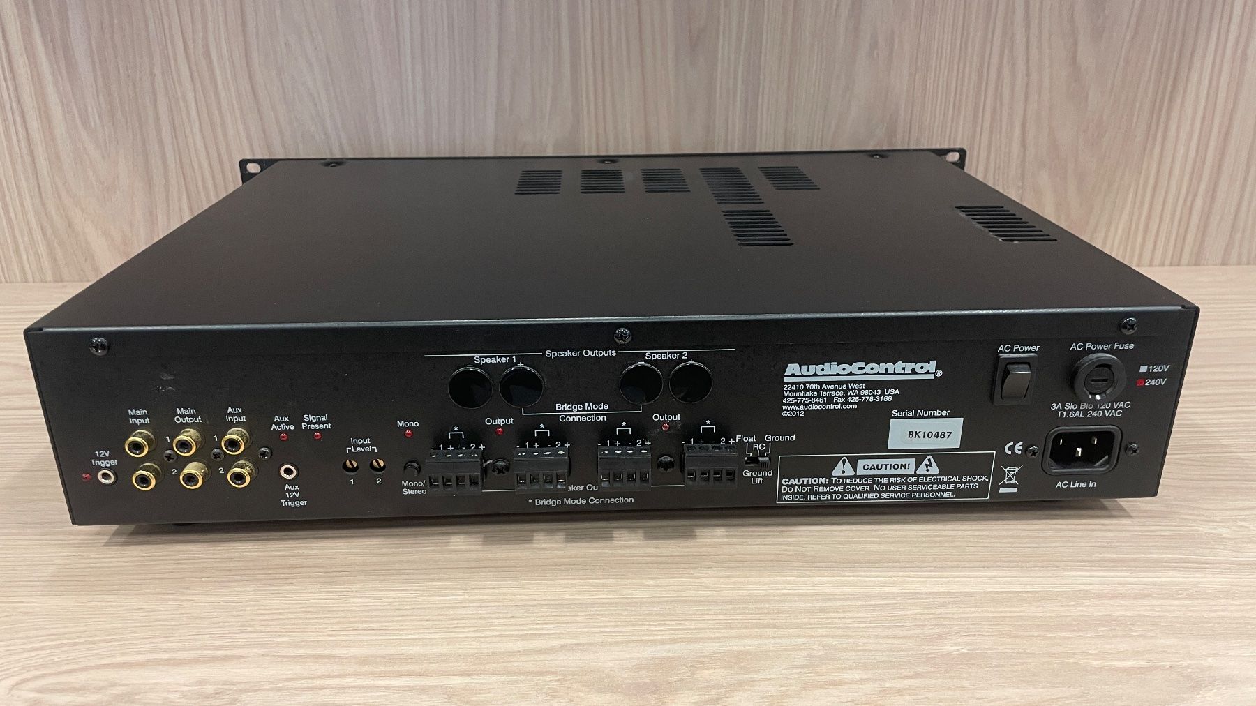 Verstärker: AudioControl Architect 110 – Gebraucht aus Heerbrugg von Kirchhofer 1