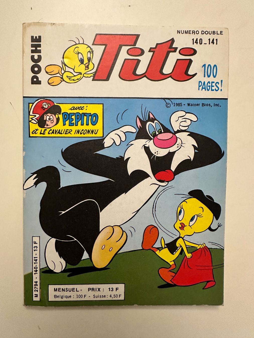 Fumetti: TITI - POCHE NUMERO DOUBLE 140 - 141 – Usato da Münsingen venduto da Ganjam