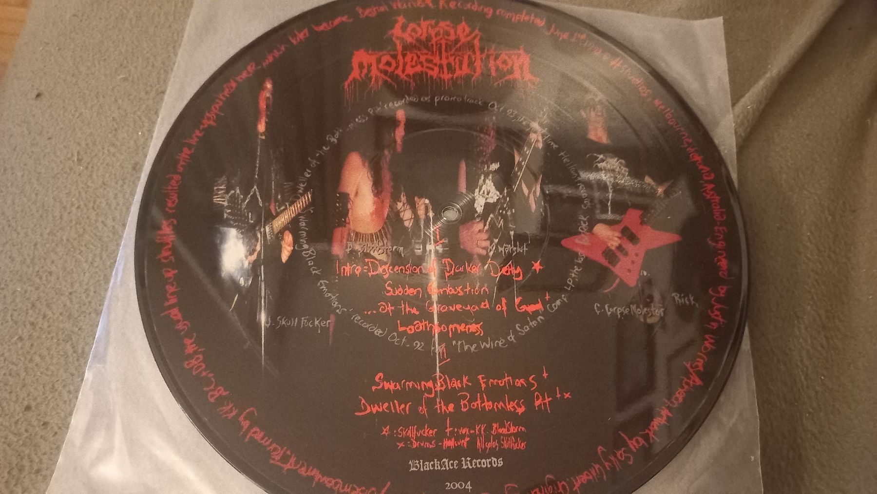 Schallplatten: Corpse Molestation-Demos  Picture Lp DEATH/BLACK METAL – Gebraucht aus Olten von Donatello1984 1
