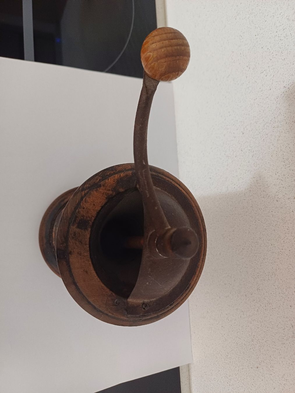 Macchine per caffè & Macchine per espresso: Antico macinacaffè in latta e legno del 1900 – Usato da Minusio venduto da ele_gp89 1
