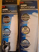 Aquaristik Zubeh. Fluval Poly-Carb & Bio-Foam Konvolut