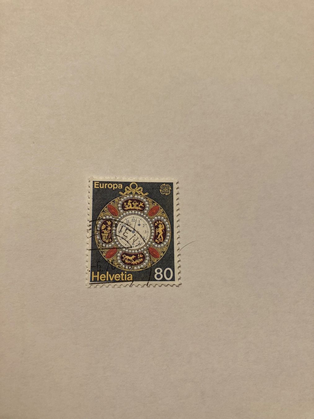 Alle Briefmarken: Europa 1976 - Abart – Gebraucht aus Winterthur von Quilterin