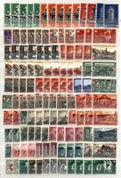 Pro Patria Doubletten auf 3 Seiten * (PP841)