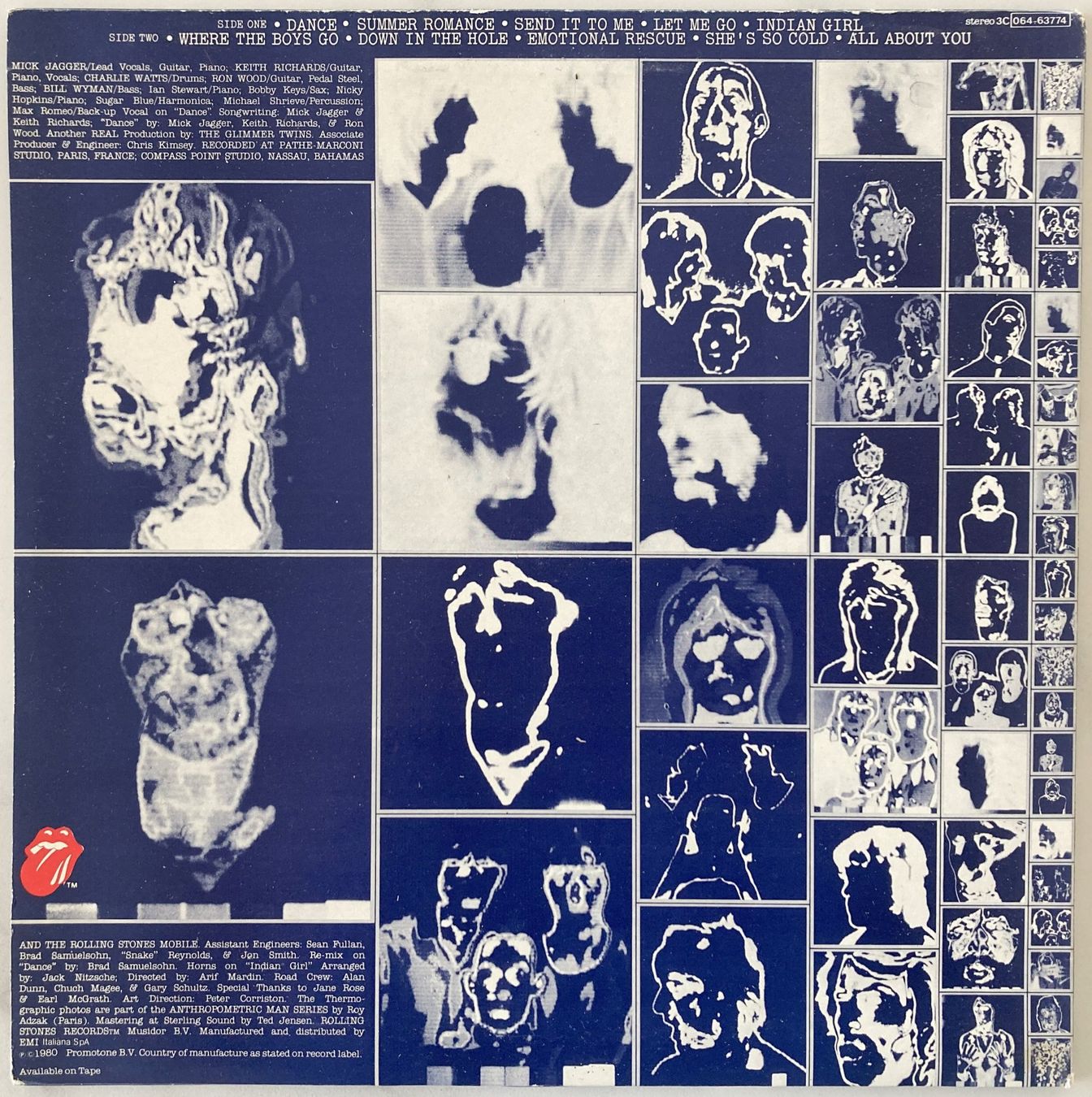 Dischi in vinile: THE ROLLING STONES - EMOTIONAL RESCUE – Usato da Bottens venduto da hotter-than-hell 1